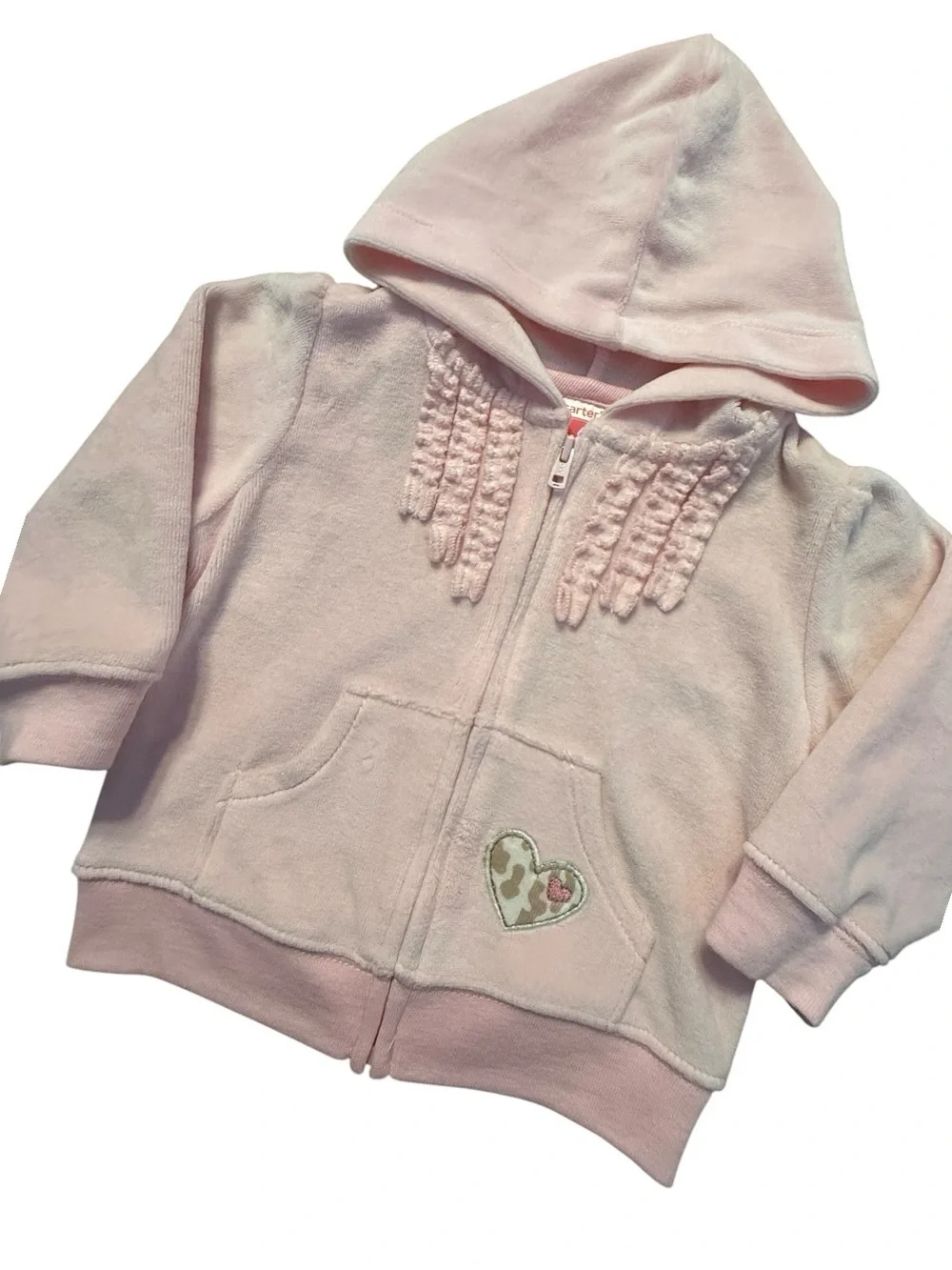 Carter’s Baby Girl 6M Pink Leopard 3 Piece Outfit Set Y2K Vintage NWT